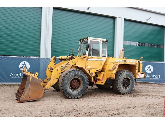 Wiellader liebherr l541 diesel 118kw 1990 - afbeelding 1 van  1