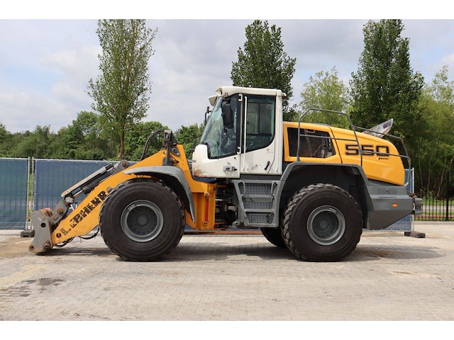 Wiellader liebherr l550 diesel 140kw 2018 - afbeelding 1 van  1