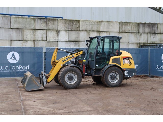 Wiellader mustang al 708 diesel 2018 - afbeelding 1 van  1