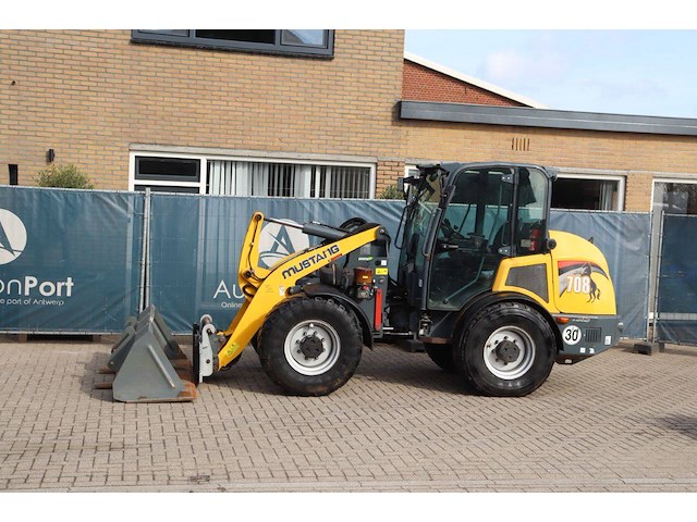 Wiellader mustang al 708 diesel 55kw 2018 - afbeelding 1 van  1