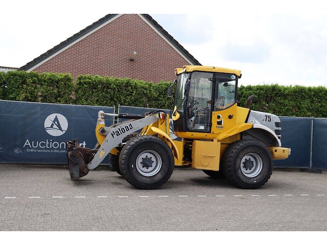 Wiellader palazzani pl75.3 diesel 70kw 2008 - afbeelding 1 van  1
