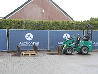 Wiellader sherpa 200 diesel 2015 met graafbak en palletvorken - afbeelding 1 van  1