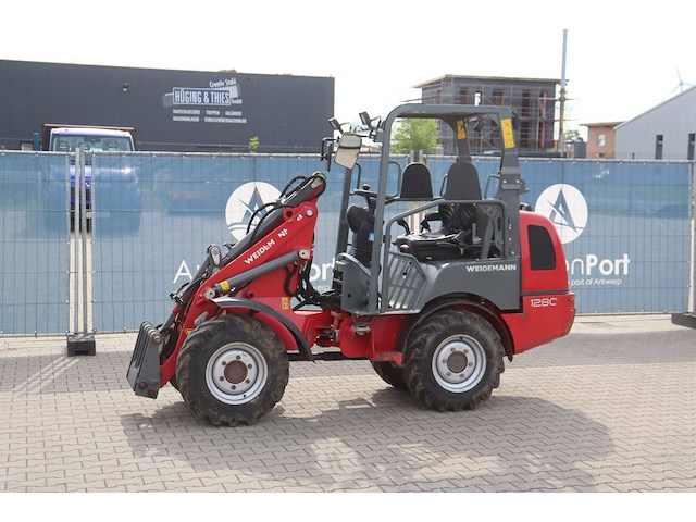 Wiellader weidemann 1280-rl24 diesel 18.4kw 2023 - afbeelding 1 van  1