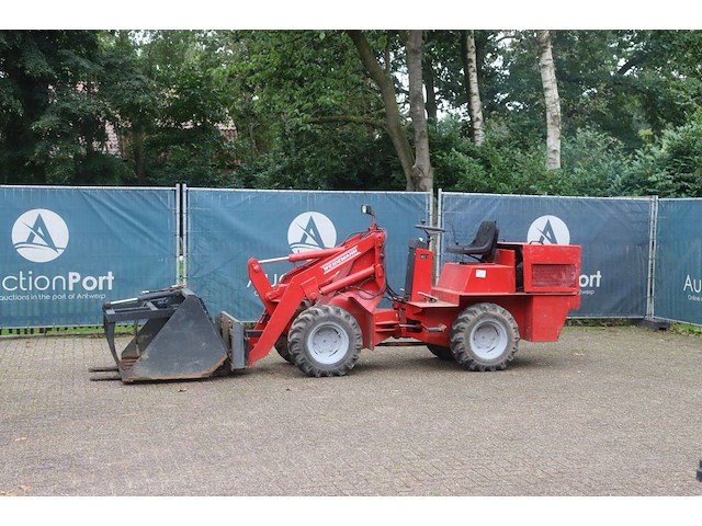 Wiellader weidemann 2002 - d/m diesel 22.8kw 1988 (marge) - afbeelding 1 van  1