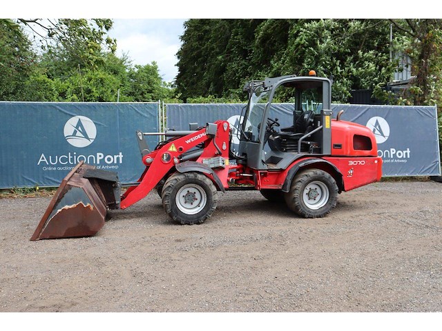 Wiellader weidemann 3070cx diesel 55kw 2015 - afbeelding 1 van  1