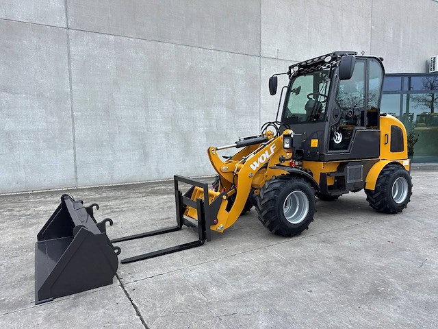 Wiellader wolf mini 780t diesel 25kw 2024 nieuw - afbeelding 1 van  1