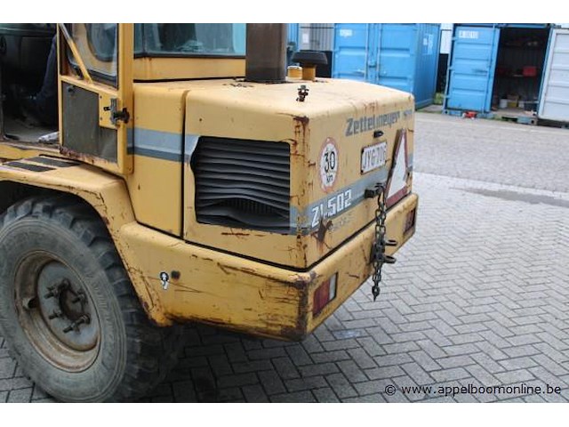 Wiellader zetelmayer zl 502 serienummer 0504019, bj 1997 - afbeelding 4 van  9