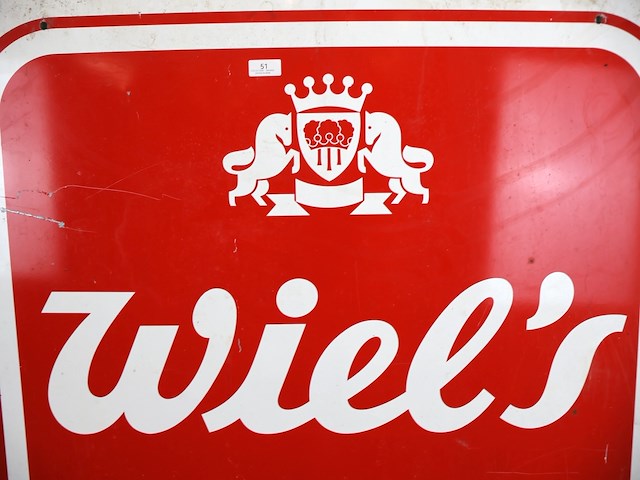 Wiel's metalen bord - afbeelding 2 van  7
