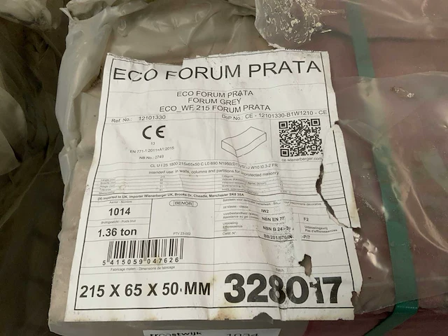 Wienerberger terca eco forum prata pallet bouwstenen - afbeelding 5 van  5