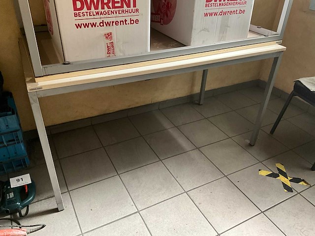 Wiesner hager bijzettafel/werktafel (2x) - afbeelding 1 van  6