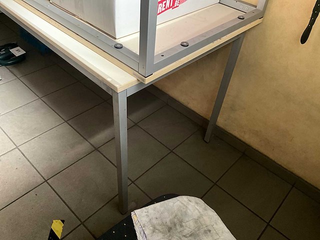 Wiesner hager bijzettafel/werktafel (2x) - afbeelding 3 van  6
