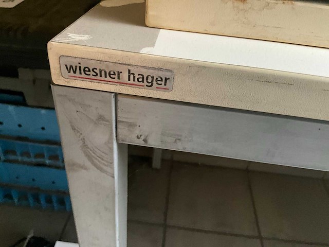 Wiesner hager bijzettafel/werktafel (2x) - afbeelding 6 van  6