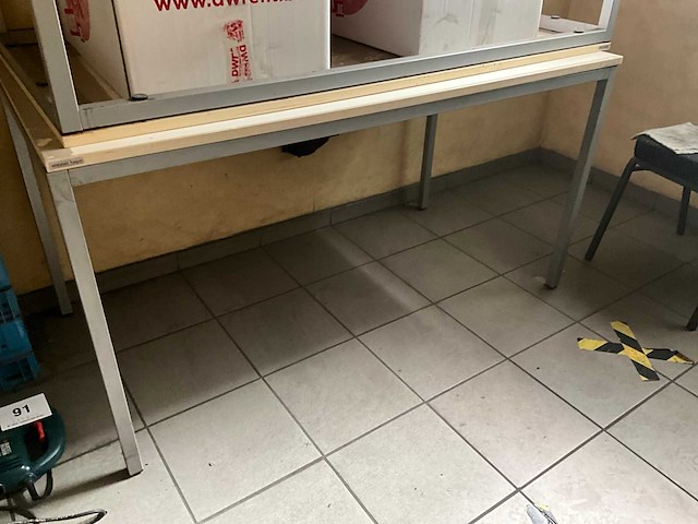 Wiesner hager bijzettafel/werktafel (2x) - afbeelding 2 van  6