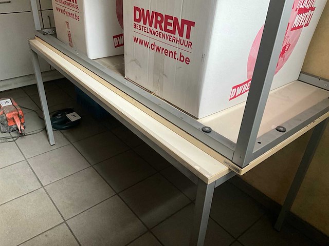 Wiesner hager bijzettafel/werktafel (2x) - afbeelding 4 van  6