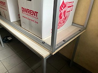 Wiesner hager bijzettafel/werktafel (2x) - afbeelding 5 van  6