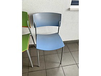 Wiesner hager stapelbare bijzetstoelen (6x) - afbeelding 2 van  6