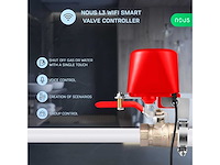 Wifi elektrische waterkraan, compatibel met google assistant en amazon alexa, slim thuis via tuya smart life - afbeelding 2 van  2