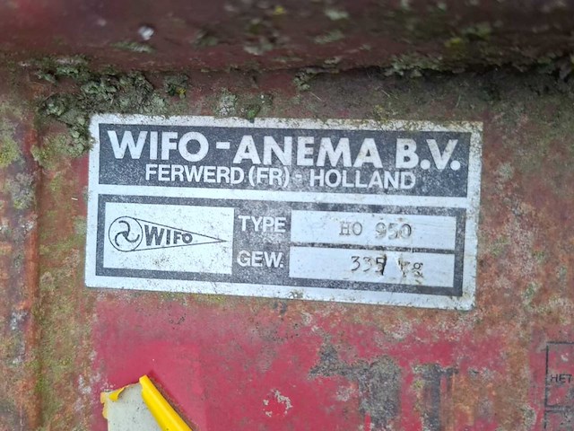 Wifo ho 950 hydraulische kiepbak – 359 kg – voor verreiker/voorlader - afbeelding 7 van  7