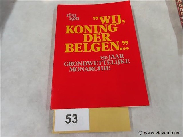 Wij koning der belgen - afbeelding 1 van  3