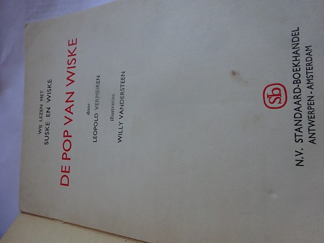 Wij lezen met suske en wiske de pop van wiske - afbeelding 2 van  3