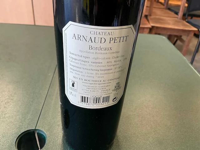 Wijnflessen (24x) – rode wijn château arnaud petit 2019 - afbeelding 4 van  4
