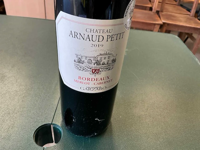 Wijnflessen (24x) – rode wijn château arnaud petit 2019 - afbeelding 2 van  4
