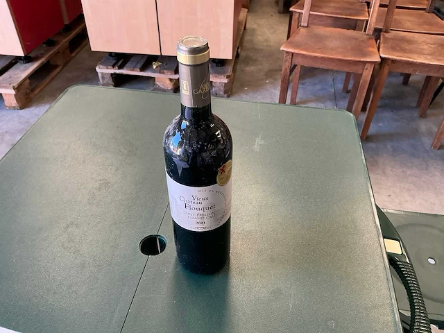 Wijnflessen (24x) – rode wijn château vieux flouquet - afbeelding 1 van  4