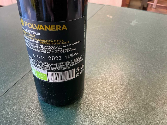 Wijnflessen (24x) – rode wijn polvanera minutola - afbeelding 1 van  3
