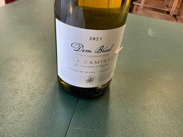 Wijnflessen (24x) – witte wijn domaine brial 2021 - afbeelding 2 van  4