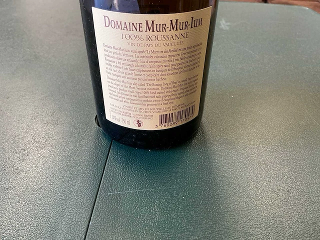 Wijnflessen (24x) – witte wijn mur mur 2015 - afbeelding 3 van  3
