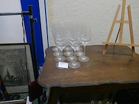 Wijnglazen in kristal - afbeelding 1 van  1