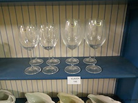 Wijnglazen in kristal - afbeelding 1 van  1