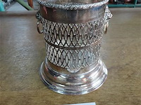 Wijnhouder verzilverd - afbeelding 1 van  3