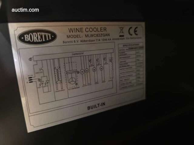 Wijnkoeler boretti mlwc82zgan - afbeelding 4 van  12