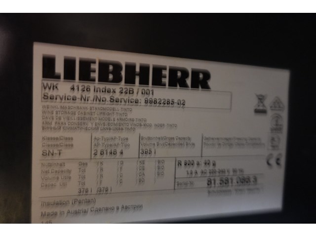 Wijnkoeler vinothek - afbeelding 6 van  6