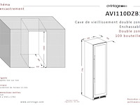 Wijnkoelkast avintage avi110dzb1 - afbeelding 7 van  7