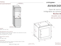 Wijnkoelkast avintage avi60cdzf - afbeelding 7 van  7