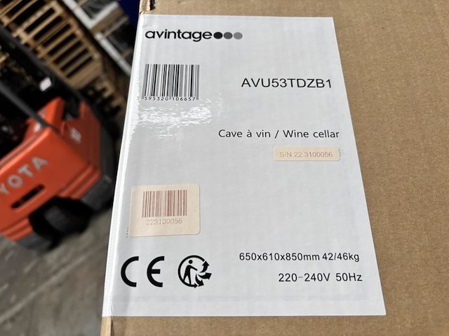 Wijnkoelkast avintage avu53tdzb1 - afbeelding 2 van  4