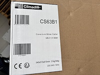 Wijnkoelkast climadiff cs63b1 - afbeelding 3 van  5