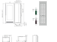 Wijnkoelkast fhiaba ks5990fw6 - afbeelding 10 van  11