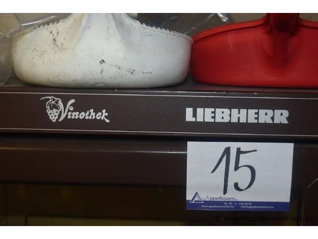 Wijnkoelkast, liebherr, vinothek, werking niet gekend - afbeelding 2 van  2