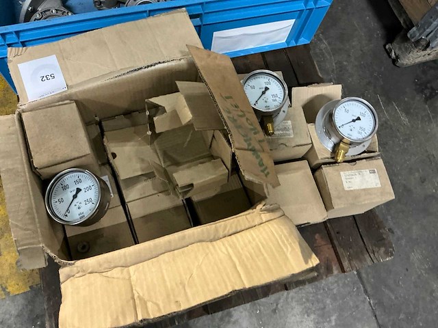 Wika manometer (17x) - afbeelding 1 van  3