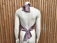 Wikkeltop blush pink maat xs - afbeelding 2 van  5