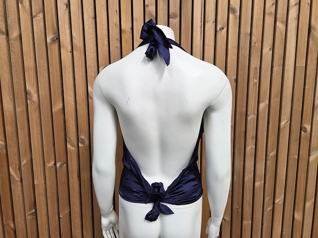 Wikkeltop deep blue maat s - afbeelding 2 van  5
