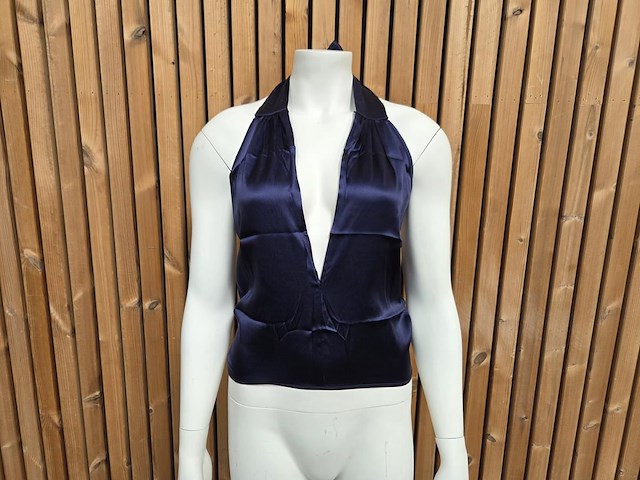 Wikkeltop deep blue maat xs - afbeelding 1 van  5