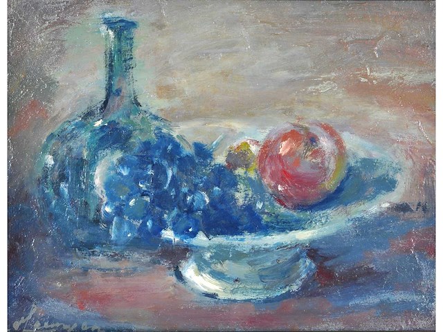 Wil van leeuwen - stilleven - olie op paneel - afbeelding 2 van  7