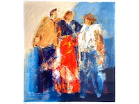 Wil willemsen - say goodbye - zeefdruk - ingelijst - afbeelding 9 van  9