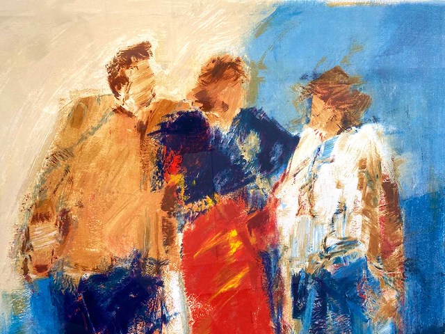 Wil willemsen - say goodbye - zeefdruk - ingelijst - afbeelding 4 van  6