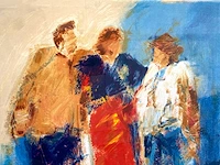 Wil willemsen - say goodbye - zeefdruk - ingelijst - afbeelding 6 van  9