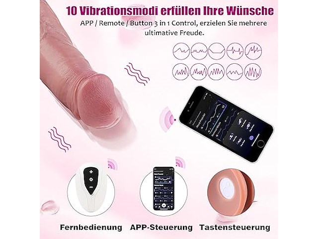 Wildolo siliconen dildo - afbeelding 4 van  5